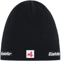 Czapka Eisbar Ogle OS MÜ SA. Czarne czapki damskie Eisbär, bez wzorów, z wełny. Za 199.90 zł.