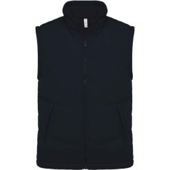 Kurtka puchowa bez rękawów Kariban Doublé Polaire. Niebieskie kurtki damskie KARIBAN, s, bez wzorów, z materiału, bez kaptura. Za 253.00 zł.