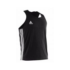 Koszulka treningowa adidas Boxing Top. Czarne koszulki damskie Adidas, bez wzorów, bez kołnierzyka, bez ramiączek. Za 135.50 zł.