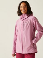 Regatta Kurtka funkcyjna "Birchdale II" w kolorze jasnoróżowym rozmiar: 48. Różowe kurtki sportowe damskie Regatta, m, bez wzorów, bez kaptura. Za 175.26 zł.