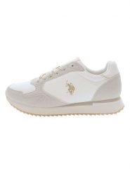 U.S. Polo Assn. Sneakersy w kolorze kremowo-białym rozmiar: 39. Białe obuwie sportowe damskie U.S. Polo Assn., bez zapięcia. Za 209.82 zł.