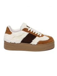 Steve Madden Sneakersy w kolorze kremowo-jasnobrązowym rozmiar: 37. Brązowe obuwie sportowe damskie Steve Madden, bez zapięcia. Za 276.05 zł.