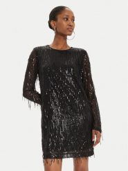 ONLY Sukienka koktajlowa Anika 15336062 Czarny Regular Fit. Czarne sukienki damskie Only, bez wzorów, z syntetyku, wizytowe, bez ramiączek. Za 179.99 zł.