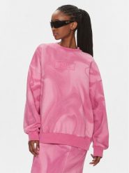 ROTATE Bluza Enzyme 7004282862 Różowy Oversize. Czerwone bluzy damskie ROTATE, l, bez wzorów, z bawełny, bez kaptura. Za 709.99 zł.