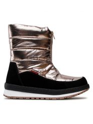 CMP Śniegowce Kids Rae Snow Boots Wp 39Q4964J Złoty. Żółte kozaki dziewczęce CMP, bez wzorów, z materiału, bez obcasa, bez zapięcia. Za 349.99 zł.