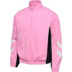 Damska bluza dresowa Hummel I-D. Czerwone bluzy damskie Hummel, xl, bez wzorów, z dresówki, bez kaptura. Za 232.71 zł.