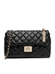Nine West Torebka CEO-IDAHO-LDA8004 Czarny. Czarne torebki klasyczne damskie Nine West, z materiału, bez dodatków. Za 229.99 zł.