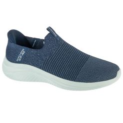 Buty sportowe Sneakersy damskie, Slip-Ins: Ultra Flex 3.0 - Nezzo. Niebieskie obuwie sportowe casual damskie Skechers, trekkingowe. Za 379.99 zł.