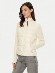 Tommy Hilfiger Kurtka puchowa WW0WW43771 Beżowy Regular Fit. Brązowe kurtki damskie Tommy Hilfiger, s, bez wzorów, z puchu, bez kaptura. Za 799.99 zł.