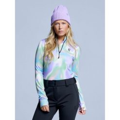 Bluza narciarska - Damska – Cabin Life – różowym wielokolorowym. Czerwone bluzy damskie POEDERBAAS, na zimę, xs, bez wzorów, z elastanu, bez kaptura. W wyprzedaży za 242.82 zł.