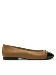 MICHAEL Michael Kors Baleriny Rebeca Flex Ballet 40F4RBFP1L Brązowy. Brązowe balerinki damskie MICHAEL Michael Kors, bez wzorów, ze skóry. Za 619.99 zł.