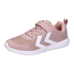 Sneakersy Hummel Actus. Czerwone obuwie sportowe damskie Hummel, bez zapięcia, na jogę i pilates. Za 185.50 zł.
