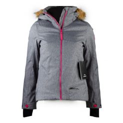 Kurtka narciarska damska Eider EIV4514 membrana 10K. Szare kurtki damskie Eider, na zimę, xs, bez wzorów, z poliesteru, bez kaptura. Za 601.00 zł.