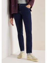 Cecil Dżinsy - Slim fit - w kolorze granatowym rozmiar: W29/L30. Niebieskie jeansy damskie Cecil, z podwyższonym stanem. Za 140.20 zł.