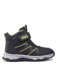 Sprandi Trapery CP23-6042(IV)CH Czarny. Czarne buty zimowe chłopięce Sprandi, ze skóry, bez zapięcia. Za 199.99 zł.