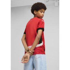 Młodzieżowa koszulka domowa Egipt 2025 PUMA Red Black. Czarna bluzki damskie Puma, m, bez wzorów, bez kołnierzyka, bez ramiączek. Za 329.00 zł.