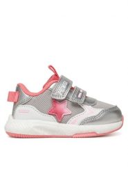 Primigi Sneakersy 7950000 Srebrny. Szare buty sportowe dziewczęce Primigi, bez wzorów, z materiału, bez zapięcia. Za 149.99 zł.