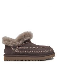 Ugg Śniegowce W Classic Ultra Mini Alpine 1158224 Szary. Szare śniegowce damskie Ugg, ze skóry. Za 809.99 zł.