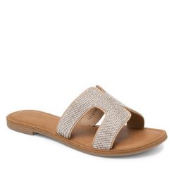 Klapki Jenny Fairy. Szare klapki damskie Jenny Fairy, bez wzorów, bez obcasa, bez zapięcia. Za 119.99 zł.