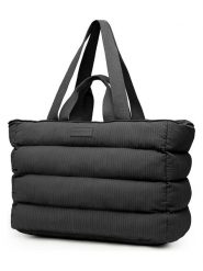 Puccini Torba podróżna w kolorze czarnym - 42 x 32 x 18 cm rozmiar: onesize. Czarne torby na laptopa Puccini, bez wzorów, z materiału, pikowane. Za 124.95 zł.