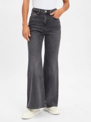 Levi's Dżinsy - Ribcage Bell Kobiety Bawełna szary, 29-32. Szare jeansy damskie Levi's. Za 329.95 zł.