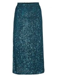 Herrlicher Spódnica w kolorze granatowym rozmiar: L. Niebieskie spódnice damskie Herrlicher, na co dzień, l, bez wzorów, maxi. Za 165.99 zł.