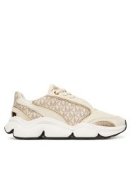 MICHAEL Michael Kors Sneakersy Renny 43F5RNFS1S Beżowy. Brązowe obuwie sportowe damskie MICHAEL Michael Kors, ze skóry, bez zapięcia. Za 629.99 zł.