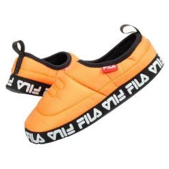 Kapcie Fila Comfider FFW0227.30019 pomarańczowe. Brązowe kapcie damskie z gumy. Za 147.90 zł.