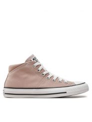 Converse Trampki Chuck Taylor All Star Madison Mid A06511C Beżowy. Brązowe trampki damskie Converse, bez wzorów, z materiału, bez zapięcia. Za 209.99 zł.