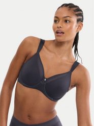 Triumph Biustonosz z fiszbiną True Shape Sensation 10218201 Granatowy. Niebieskie biustonosze Triumph, bez wzorów, z syntetyku. Za 219.99 zł.