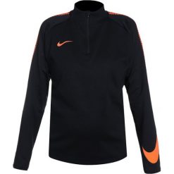 Nike Performance DRY SQAD DRILL Bluza black/cone. Czarne bluzy chłopięce Nike Performance, z materiału. Za 199.00 zł.