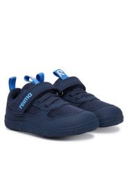 Reima Sneakersy Telmin 5400175A-6980 Granatowy. Niebieskie buty sportowe chłopięce Reima, ze skóry, bez zapięcia. Za 349.99 zł.