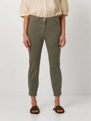 Toni Spodnie w kolorze khaki rozmiar: W44. Brązowe spodnie materiałowe damskie Toni, bez wzorów, z materiału. Za 152.99 zł.