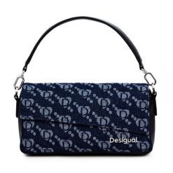 Torebka Desigual. Niebieskie torebki klasyczne damskie Desigual, bez dodatków. Za 199.99 zł.