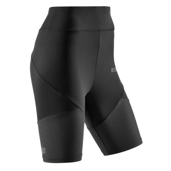 Krótkie spodenki sportowe do biegania CEP Ultralight damskie. Czarne spodenki sportowe damskie CEP, l, bez wzorów, do biegania. Za 349.00 zł.