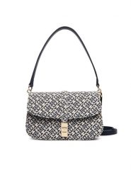 Tommy Hilfiger Torebka Th Heritage Conv Crossover Jacqu AW0AW19322 Granatowy. Niebieskie torebki klasyczne damskie Tommy Hilfiger, z materiału, bez dodatków. Za 649.99 zł.