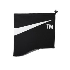 Komin sportowy do biegania NIKE NECKWARMER 2.0 REVERSIBLE TRADEMARK. Czarne kominy damskie Nike, bez wzorów. Za 99.99 zł.