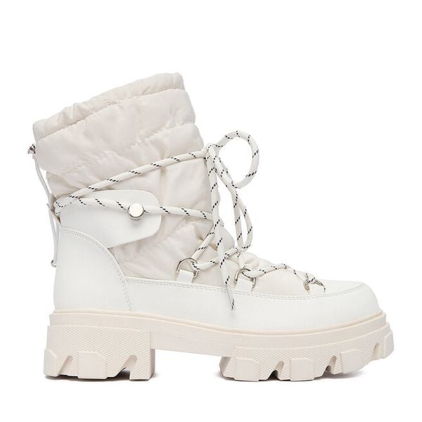 Śniegowce DeeZee. Białe śniegowce damskie DeeZee. Za 159.99 zł.