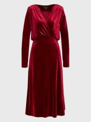 Undress Code Sukienka koktajlowa True Romance 481 Bordowy Regular Fit. Czerwone sukienki damskie Undress Code, bez wzorów, z syntetyku, wizytowe, bez ramiączek. Za 639.99 zł.