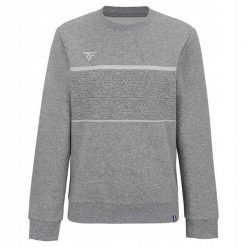 Bluza damska lifestyle Tecnifibre Team Sweater. Szare bluzy damskie TECNIFIBRE, bez wzorów, bez kaptura. Za 248.00 zł.