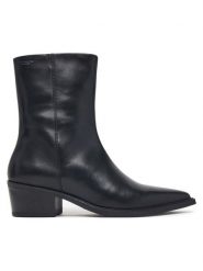 Vagabond Shoemakers Botki Kelsey 6210-101-20 Czarny. Czarne botki damskie Vagabond Shoemakers, bez obcasa, na słupku, bez zapięcia. Za 739.99 zł.