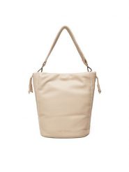 Tommy Hilfiger Torebka Th Soft Summer Bucket AW0AW17540 Beżowy. Brązowe torebki klasyczne damskie Tommy Hilfiger, ze skóry, bez dodatków. Za 469.99 zł.