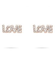 Tamaris Kolczyki-wkrętki z cyrkoniami rozmiar: onesize. Czerwone kolczyki damskie Tamaris, z cyrkonią, ze stali. Za 108.99 zł.