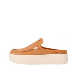HEYDUDE Damskie Mokasyny Austin Lift Classic. Brązowe mokasyny damskie Hey dude, z materiału, bez obcasa. Za 379.00 zł.