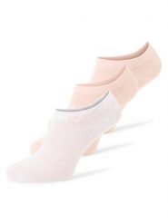 HUGO Damskie skarpetki do trampek w 3-paku - As Logo CC Kobiety różowy|biały jednolity, 35-38. Białe skarpetki damskie Hugo, bez wzorów. Za 79.95 zł.