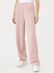 HUGO Spodnie dresowe Nicole_B 50531183 Różowy jasny Oversize. Czerwone spodnie dresowe damskie Hugo, xs, bez wzorów, z dresówki. Za 299.99 zł.