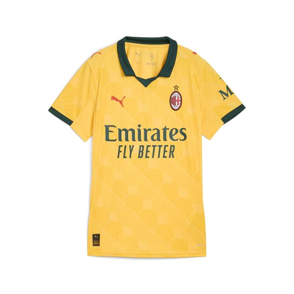 Damska trzecia koszulka AC Milan 25/26 PUMA. Zielone bluzki damskie Puma, m, bez wzorów, bez kołnierzyka, bez ramiączek. Za 429.00 zł.