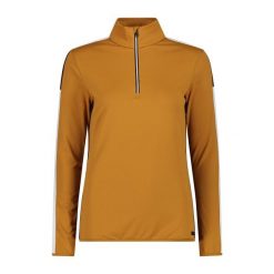 Bluza damska CMP 33L0466. Brązowe bluzy damskie CMP, na zimę, l, bez wzorów, bez kaptura. Za 169.99 zł.