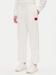 HUGO Spodnie dresowe Neve_Pants 50531692 Écru Relaxed Fit. Spodnie dresowe damskie Hugo, l, bez wzorów, z dresówki. Za 249.99 zł.