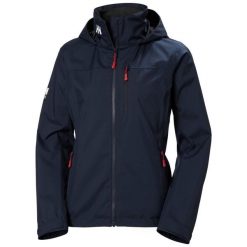 Kurtka uniwersalna damska Helly Hansen Crew. Niebieskie kurtki damskie Helly Hansen, uniwersalny, bez wzorów, z syntetyku, z kapturem. Za 739.00 zł.